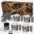ET ENGINETEAM PM014350VR1 - Kit de pistons