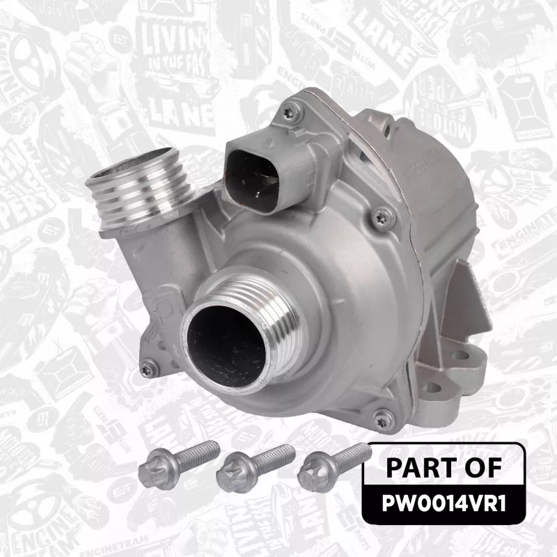 Pompe à eau, refroidissement du moteur ET ENGINETEAM PW0014VR1 - Visuel 2