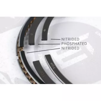 ET ENGINETEAM R1000600 - Jeu de segments de pistons