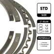 ET ENGINETEAM R1002200 - Jeu de segments de pistons