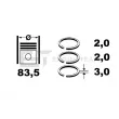 ET ENGINETEAM R1002750 - Jeu de segments de pistons