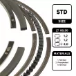 Jeu de segments de pistons ET ENGINETEAM [R1003300]