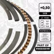 ET ENGINETEAM R1005450VR1 - Jeu de segments de pistons