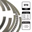 Jeu de segments de pistons ET ENGINETEAM [R1005800]