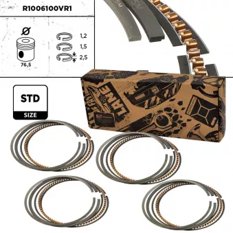 Jeu de segments de pistons ET ENGINETEAM OEM 030198151E