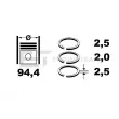 ET ENGINETEAM R1007100 - Jeu de segments de pistons