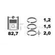 ET ENGINETEAM R1007600 - Jeu de segments de pistons