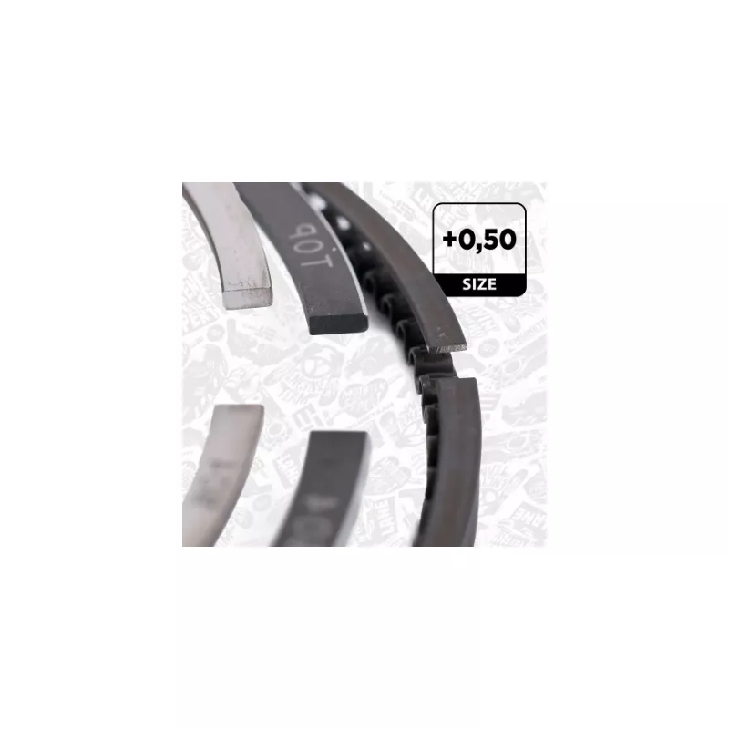 Jeu de segments de pistons ET ENGINETEAM R1010650 - Visuel 1