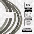 ET ENGINETEAM R1012000VR2 - Jeu de segments de pistons