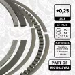 ET ENGINETEAM R1012025VR2 - Jeu de segments de pistons