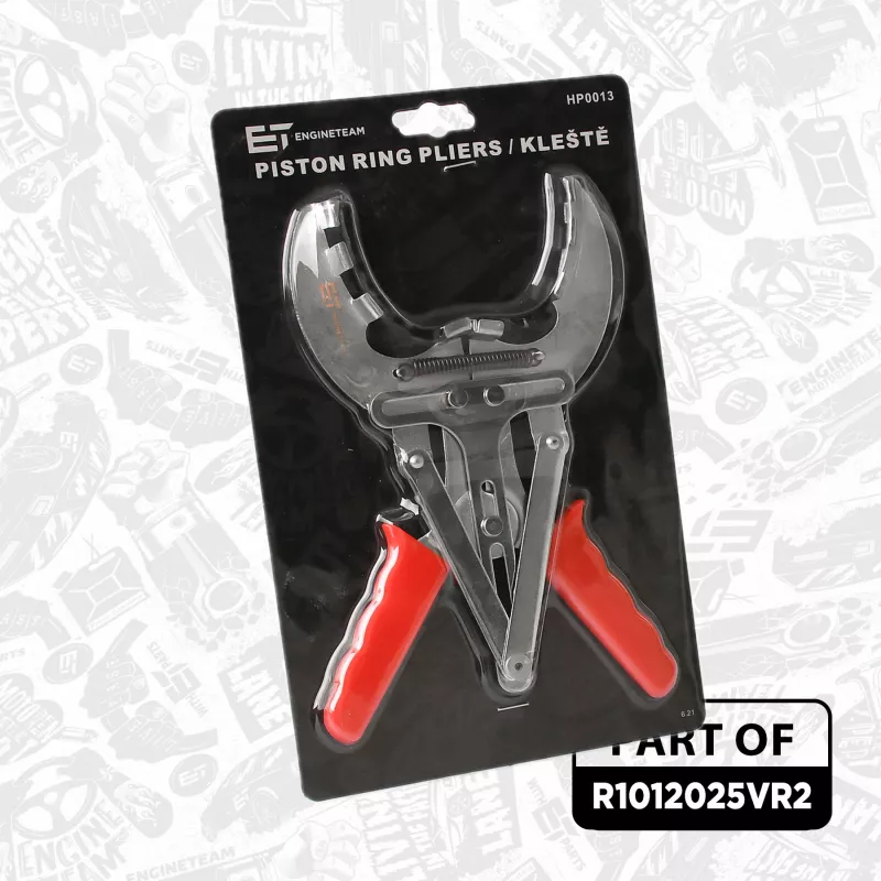 Jeu de segments de pistons ET ENGINETEAM R1012025VR2 - Visuel 2