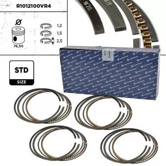 Jeu de segments de pistons ET ENGINETEAM OEM 030198151E