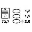 ET ENGINETEAM R1012950 - Jeu de segments de pistons
