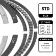 Jeu de segments de pistons ET ENGINETEAM [R1014000]