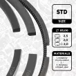 Jeu de segments de pistons ET ENGINETEAM [R1015100]