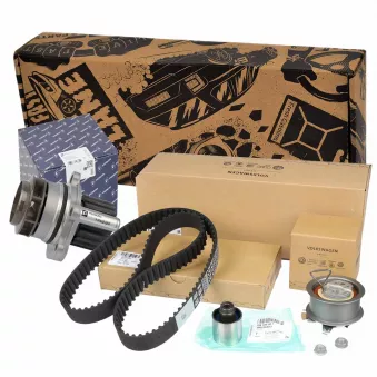 Pompe à eau + kit de courroie crantée ET ENGINETEAM OEM 03l121011bx