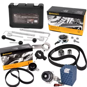 Pompe à eau + kit de courroie crantée ET ENGINETEAM OEM T10490