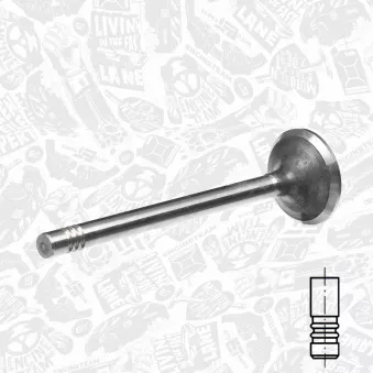 Soupape d'émission ET ENGINETEAM VE0013