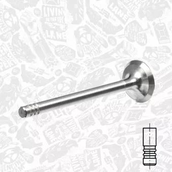 Soupape d'émission ET ENGINETEAM VE0096