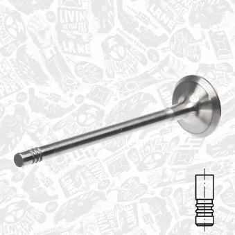 Soupape d'émission ET ENGINETEAM VE0154