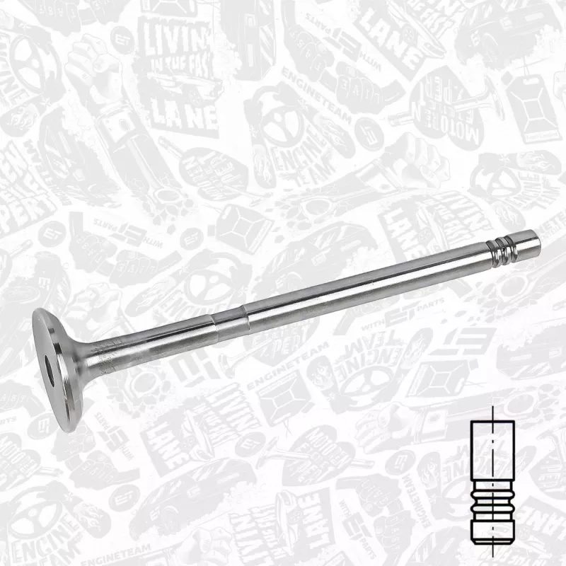 Soupape d'émission ET ENGINETEAM VE0173 - Visuel 1