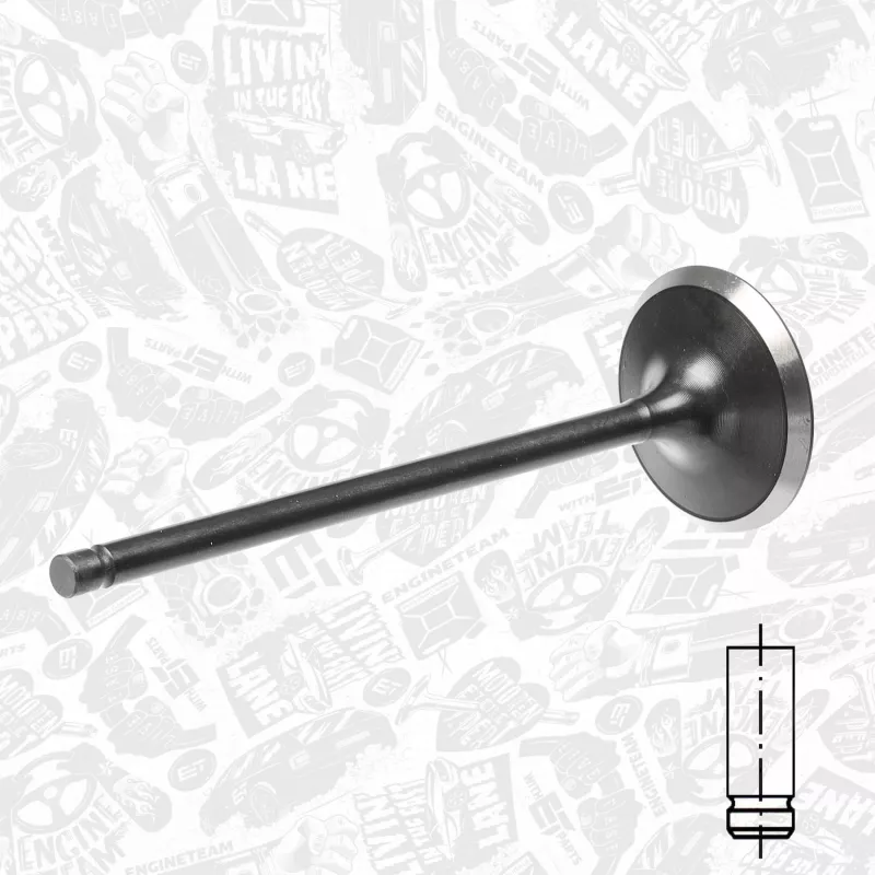 Soupape d'admission ET ENGINETEAM VI0069 - Visuel 1