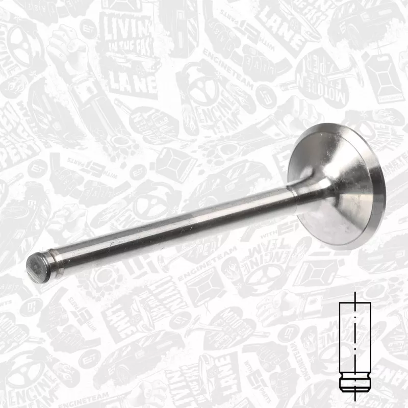 Soupape d'admission ET ENGINETEAM VI0070 - Visuel 1