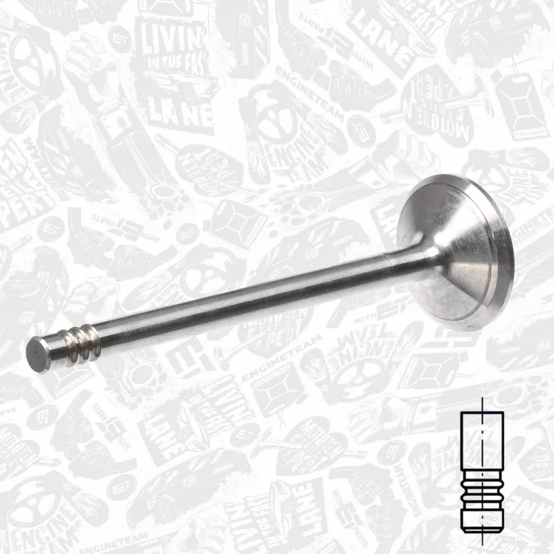 Soupape d'admission ET ENGINETEAM VI0097 - Visuel 1