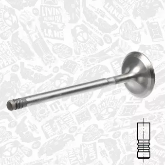 Soupape d'admission ET ENGINETEAM VI0099