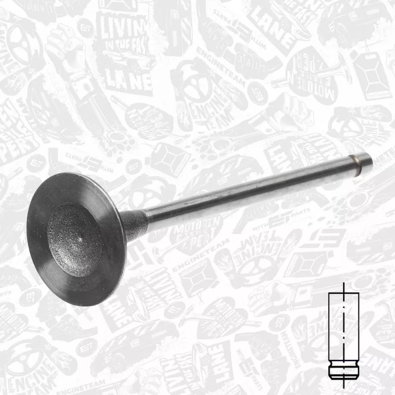 Soupape d'admission ET ENGINETEAM VI0110 - Visuel 2