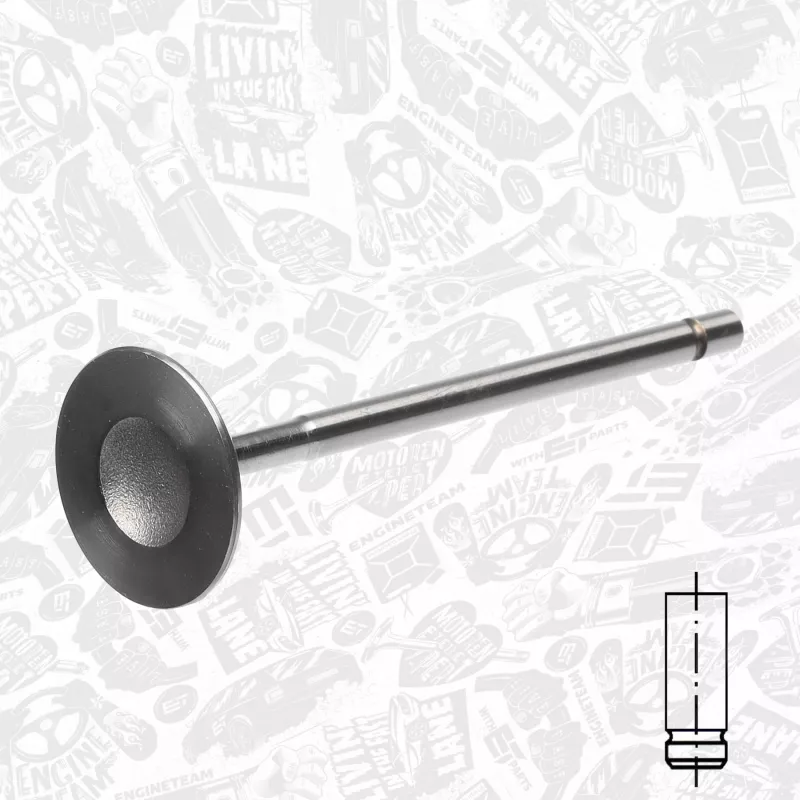 Soupape d'admission ET ENGINETEAM VI0111 - Visuel 2