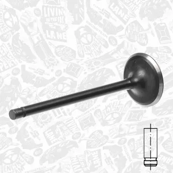 Soupape d'admission ET ENGINETEAM VI0130