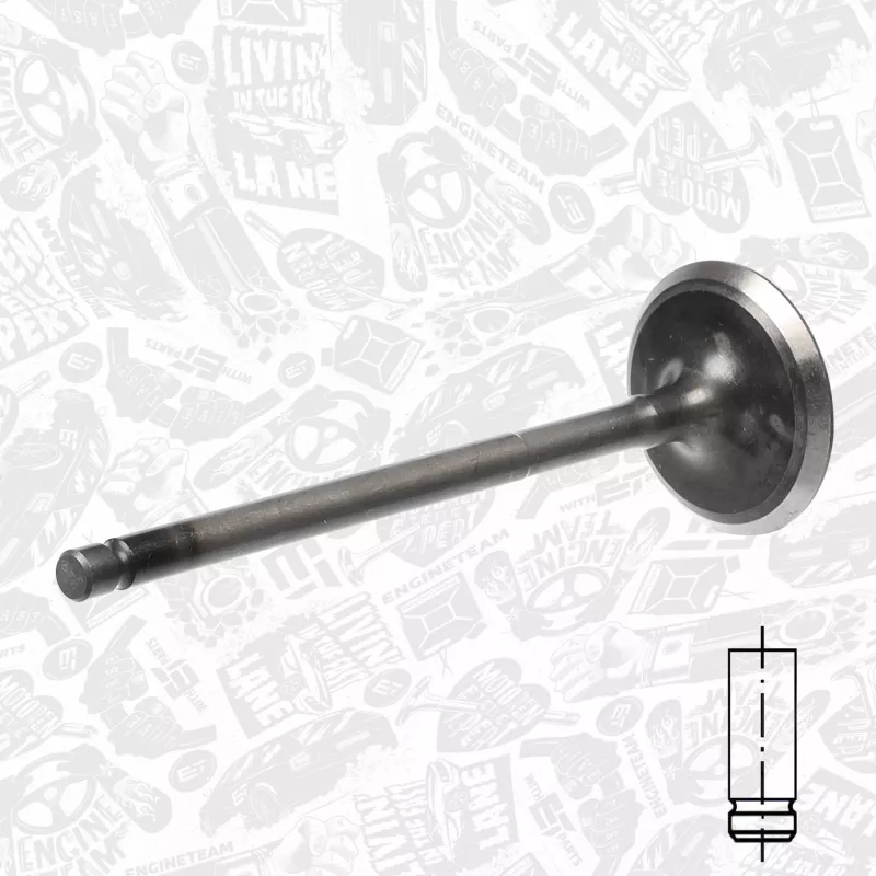 Soupape d'admission ET ENGINETEAM VI0144 - Visuel 1