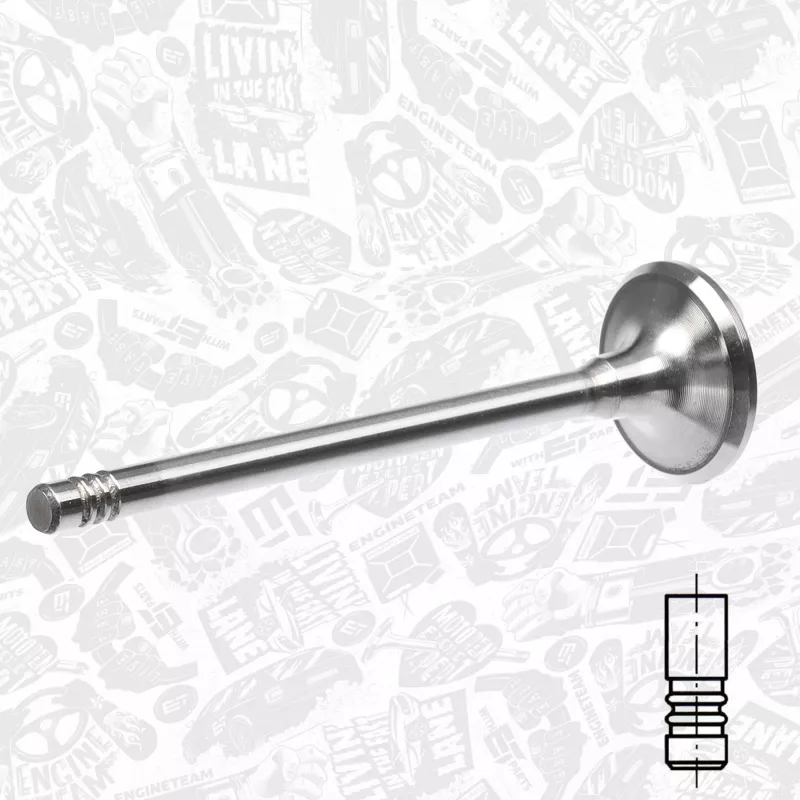 Soupape d'admission ET ENGINETEAM VI0149 - Visuel 1