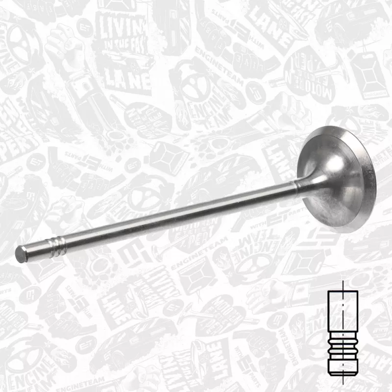 Soupape d'admission ET ENGINETEAM VI0156 - Visuel 1