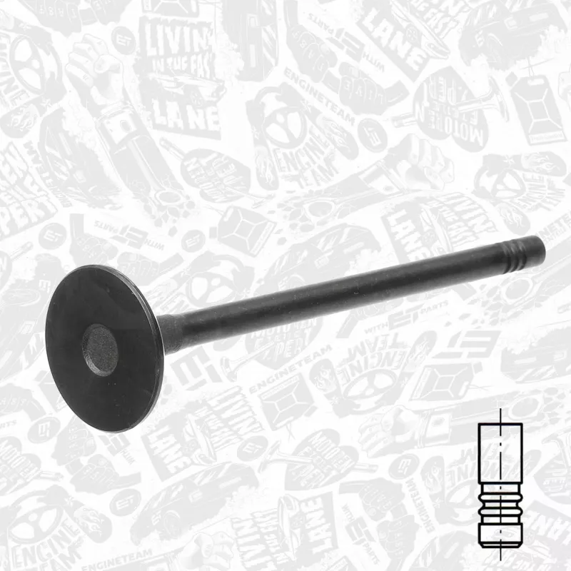 Soupape d'admission ET ENGINETEAM VI0158 - Visuel 2