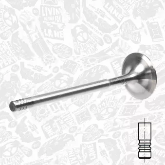 Soupape d'admission ET ENGINETEAM VI0163