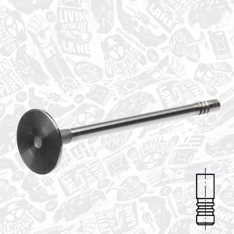 Soupape d'admission ET ENGINETEAM VI0166 - Visuel 2