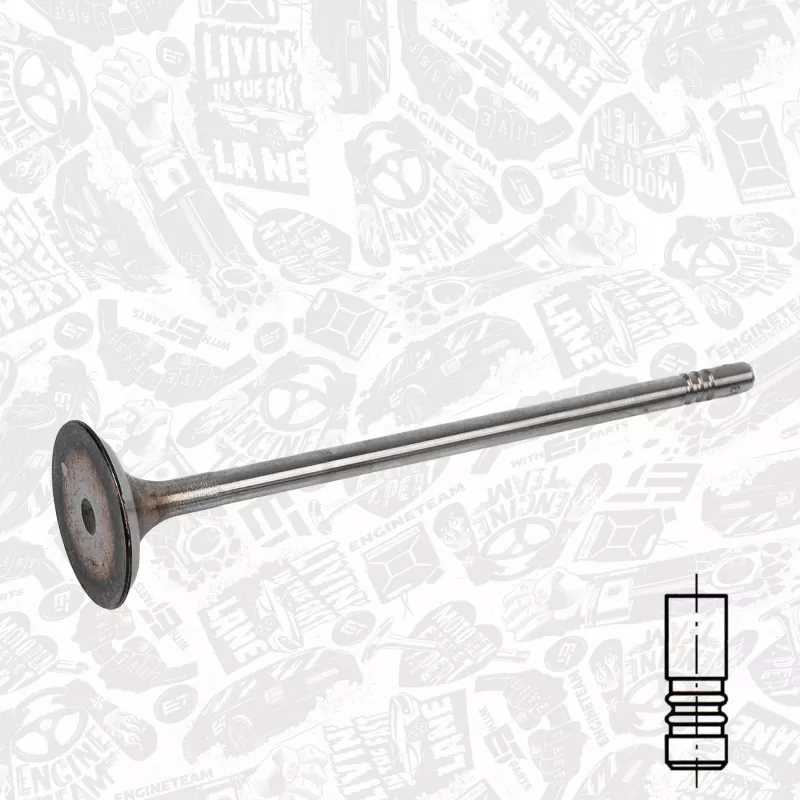 Soupape d'admission ET ENGINETEAM VI0170 - Visuel 1