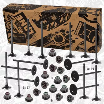 Kit de soupapes, soupapes d'admission/d'échappement ET ENGINETEAM OEM 2283090