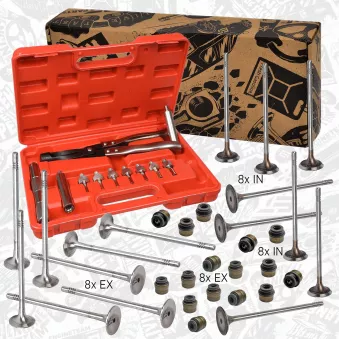 Kit de soupapes, soupapes d'admission/d'échappement ET ENGINETEAM OEM 04E109675A