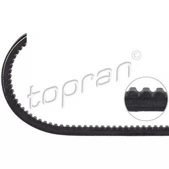 Courroie trapézoïdale TOPRAN OEM 88EF6C301AC