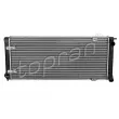 Radiateur, refroidissement du moteur TOPRAN [102 724]