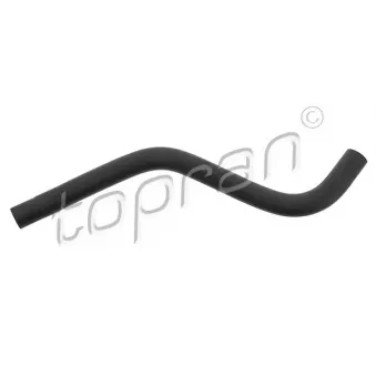 Durite de radiateur TOPRAN 102 870 pour VOLKSWAGEN JETTA 1.3 CAT - 55cv