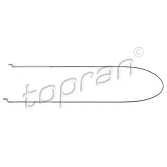 TOPRAN 102 923 - Traction par câble, ajustage du dossier