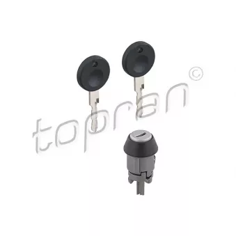 Cylindre de fermeture, serrure de contact d'allumage TOPRAN 102 926