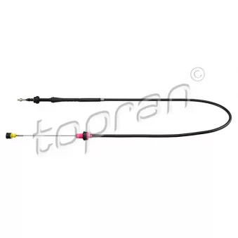 Câble d'accélération TOPRAN OEM 1H0721555D