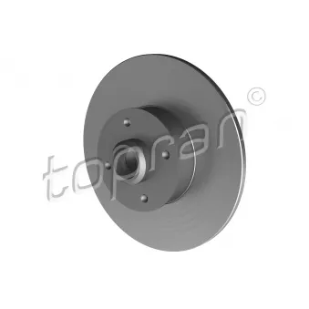Jeu de 2 disques de frein arrière TOPRAN OEM 357615601