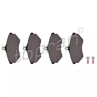 Jeu de 4 plaquettes de frein avant TOPRAN OEM 357698151