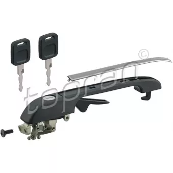 Poignée de porte avant droit TOPRAN OEM 443837206C